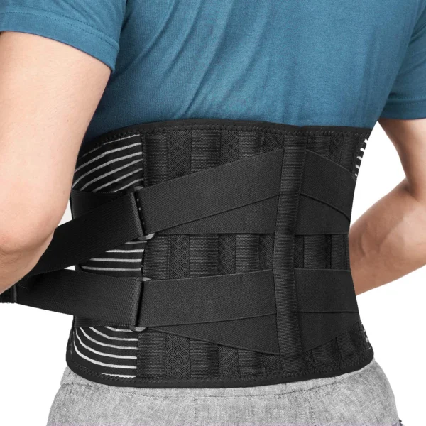 Lower Back Brace w/ 6 Stays , Lumbar support