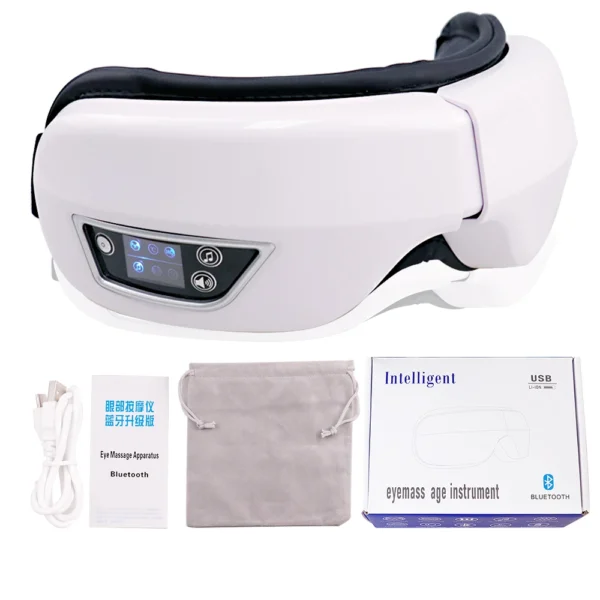 6D Smart Vibration Eye Compress , Bluetooth Music