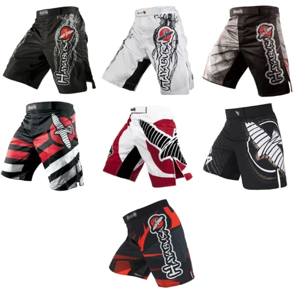 MMA black dragon Eagle breathable boxing shorts