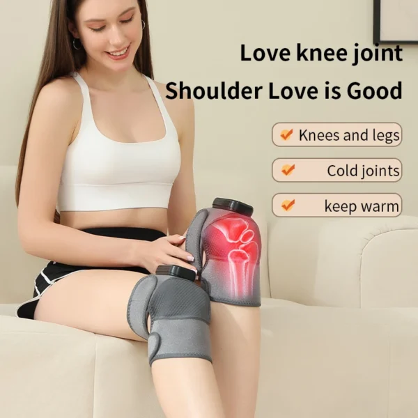 Electric Heated Vibrating Knee Massager